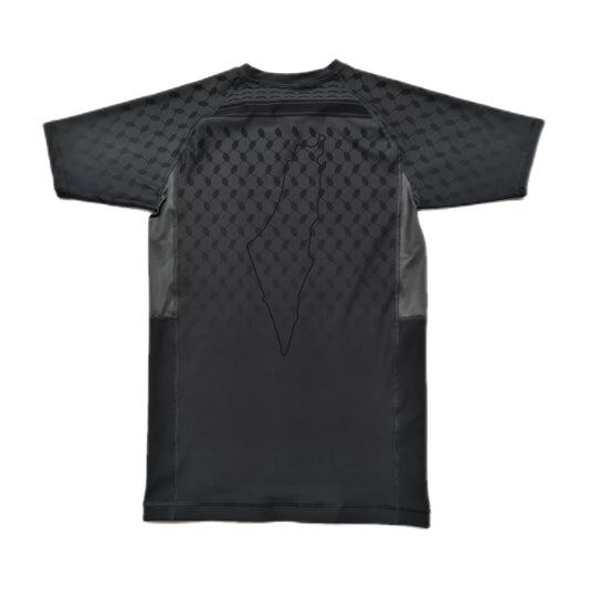 Palestine Rashguard - Charcoal grey