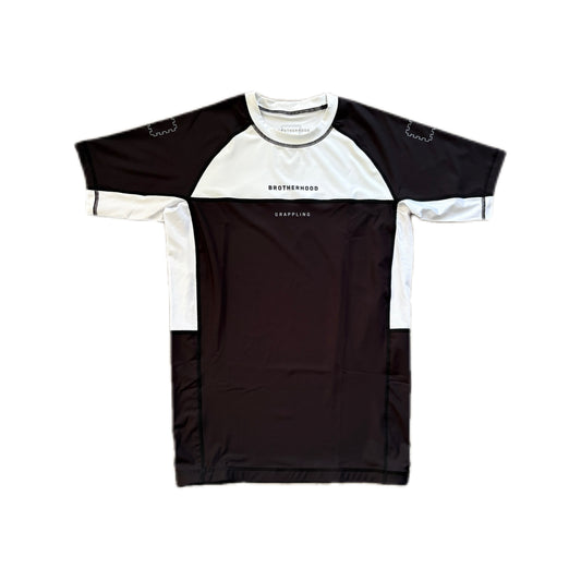 Ranked Rashguard White/Black
